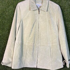 Coldwater Creek Suede Jacket